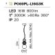 Pendule, Lustre suspendate - Pendul LED design modern Collar auriu, transparent, alb