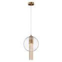 Pendul design modern Flusso bronz 20cm