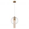 Pendul design modern Flusso bronz 20cm