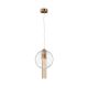 Pendule, Lustre suspendate - Pendul design modern Flusso bronz 20cm