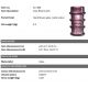 Vaze - Vas decorativ din sticla design LUX Bloom pink