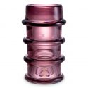 Vas decorativ din sticla design LUX Bloom pink