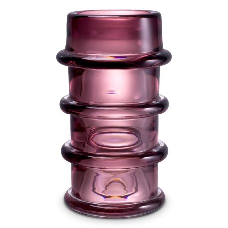 Vaze - Vas decorativ din sticla design LUX Bloom pink