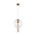 Pendul design modern Flusso bronz 23cm