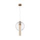 Pendule, Lustre suspendate - Pendul design modern Flusso bronz 23cm