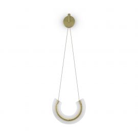 Pendule, Lustre suspendate - Lustra LED, pendul design modern Maya auriu