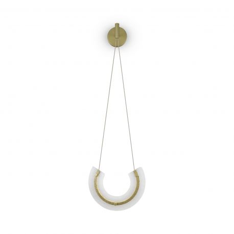 Pendule, Lustre suspendate - Lustra LED, pendul design modern Maya auriu