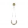 Lustra LED, pendul design modern Maya auriu