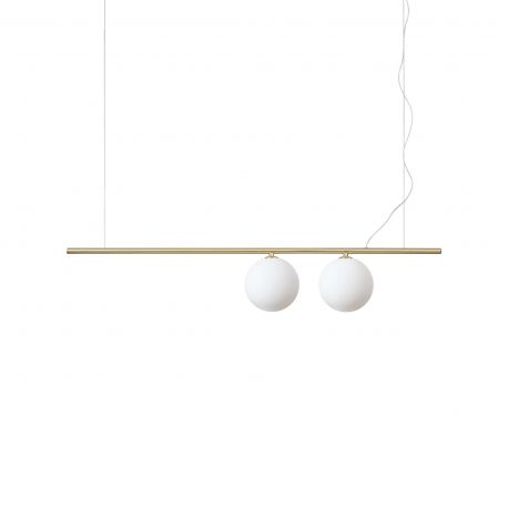 Pendule, Lustre suspendate - Lustra / Pendul design modern Perline sp2 alama