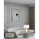 Veioze - Veioza, lampa de masa design modern Bianco alama, alb
