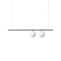Lustra / Pendul design modern Perline sp2 negru