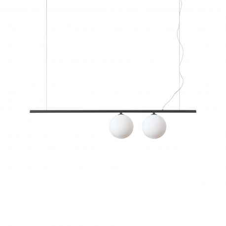 Pendule, Lustre suspendate - Lustra / Pendul design modern Perline sp2 negru
