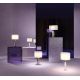 Veioze - Veioza, lampa de masa design modern Bianco alama, alb 45cm