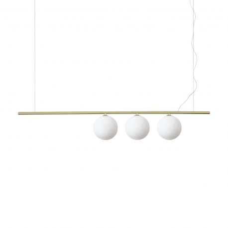 Pendule, Lustre suspendate - Lustra / Pendul design modern Perline sp3 alama
