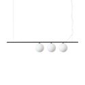 Lustra / Pendul design modern Perline sp3 negru