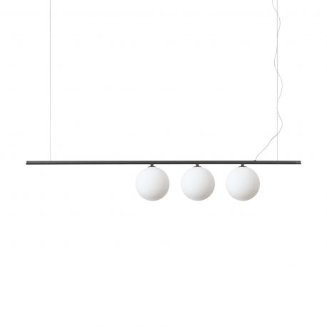 Pendule, Lustre suspendate - Lustra / Pendul design modern Perline sp3 negru