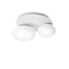 Plafoniera design modern Ninfea pl2 alba