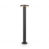 Stalp LED mediu pentru iluminat exterior IP65 Wald grafit, H-80cm