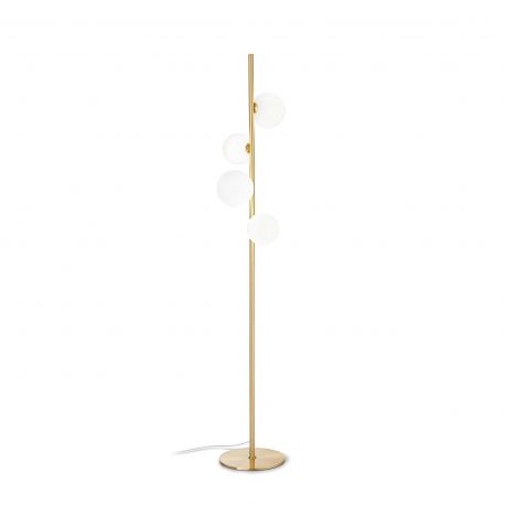 Lampadare - Lampadar modern Perlage pt4 alama/alb