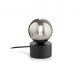 Veioze - Lampa de masa moderna Perlage tl1 negru/fumuriu