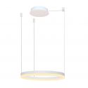 Lustra LED suspendata design modern circular geometric HALO PENDANT 60 WH
