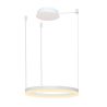 Lustra LED suspendata design modern circular geometric HALO PENDANT 60 WH