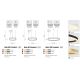 Pendule, Lustre suspendate - Lustra LED suspendata design modern circular geometric HALO PENDANT 60 BK