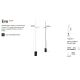 Lampadare - Lampadar modern minimalist Eva pt1 negru