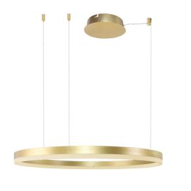 Pendule, Lustre suspendate - Lustra LED suspendata design modern circular geometric HALO PENDANT 80 GO