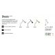 Veioze - Lampa LED de masa minimalista Diesis tl negru