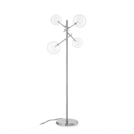 Lampadare - Lampadar / Lampa de podea moderna Equinoxe pt4 crom