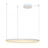Lustra LED suspendata design modern circular geometric HALO PENDANT 100 WH