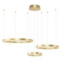 Lustra cu 3 inele LED si telecomanda HALO PENDANT GO 80+60+40 CCT
