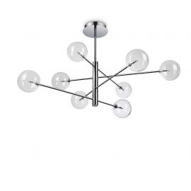 Lustre aplicate - Lustra aplicata design modern Equinoxe sp8 CROMO