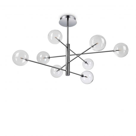 Lustre aplicate - Lustra aplicata design modern Equinoxe sp8 CROMO
