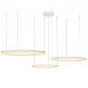 Lustra cu 3 inele LED si telecomanda HALO PENDANT WH 100+80+60 CCT