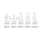 Pendule, Lustre suspendate - Pendul design modern Equinoxe sp1 d15 alama