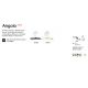 Plafoniere - Plafoniera design geometric Angolo pl3 alama