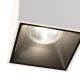 Plafoniere cu spoturi, Spoturi aplicate - Spot LED aplicat, plafoniera design tehnic Alfa alb 7x7cm, 3000K