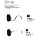 Accesorii iluminat - Accesoriu, Kit care transforma un pendul in aplica de perete HL-2048W-1S Convy