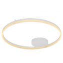 Lustra LED aplicata design modern geometric HALO 80 WH