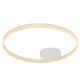 Lustre aplicate - Lustra LED aplicata design modern geometric HALO 80 WH