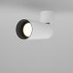 Plafoniere cu spoturi, Spoturi aplicate - Spot LED aplicat directionabil design tehnic Focus alb, 3000K