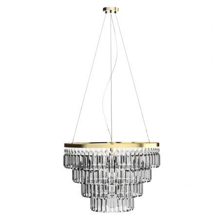 Pendule, Lustre suspendate - Lustra moderna 2 in 1 design elegant SALERNO XL GO