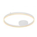 Lustra LED aplicata design modern geometric HALO 60 WH