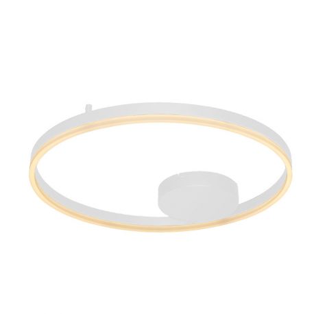 Lustre aplicate - Lustra LED aplicata design modern geometric HALO 60 WH
