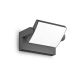 Aplice - Aplica LED orientabila pentru exterior IP54 Swipe ap antracit