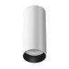 Plafoniera LED design tehnic Focus alb, 4000K
