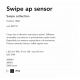 Aplice - Aplica LED cu senzor de miscare pentru exterior IP54 Swipe ap neagra