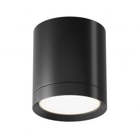 Plafoniere cu spoturi, Spoturi aplicate - Spot aplicat design tehnic Hoop negru